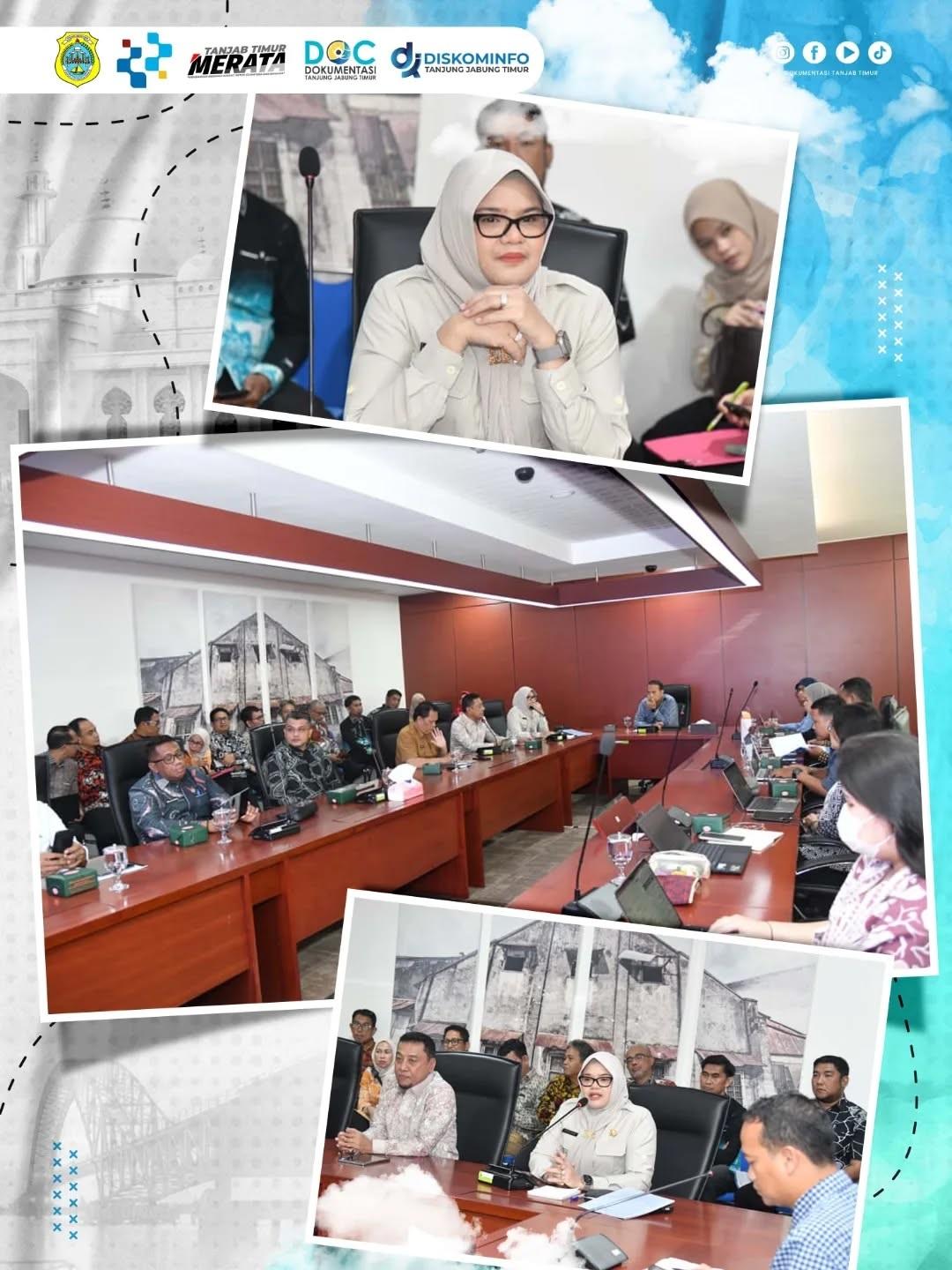 Rapat Koordinasi dan Audiensi Arah Pembangunan Kabupaten Tanjung Jabung Timur Tahun Anggaran 2027 bersama Kementerian PPN/Bappenas