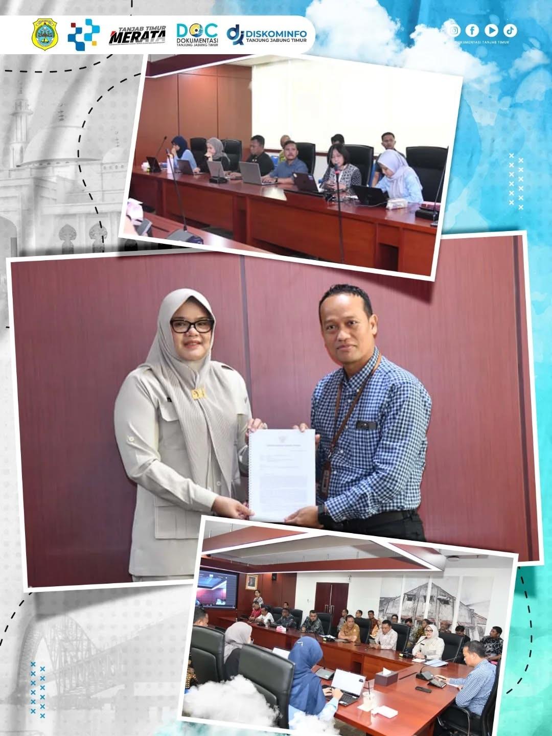 Rapat Koordinasi dan Audiensi Arah Pembangunan Kabupaten Tanjung Jabung Timur Tahun Anggaran 2027 bersama Kementerian PPN/Bappenas